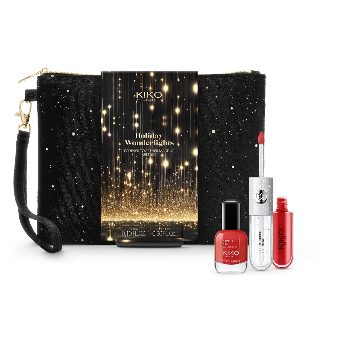 Conjunto Presente Lábios e Mãos Exclusivo Vermelho