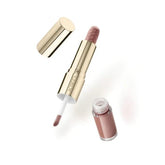 Holiday Première Lipstick &amp; Gloss – Batom &amp; Gloss 2 em 1 – Cor 02 – Unique Brown – 3g e 2,5ml