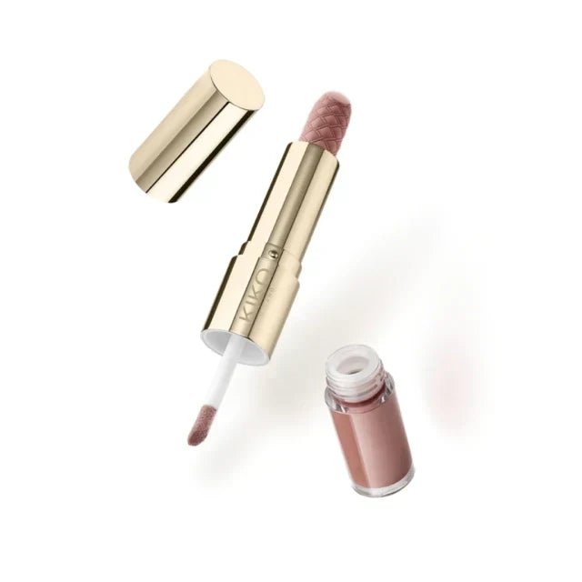 Holiday Première Lipstick &amp; Gloss – Batom &amp; Gloss 2 em 1 – Cor 02 – Unique Brown – 3g e 2,5ml