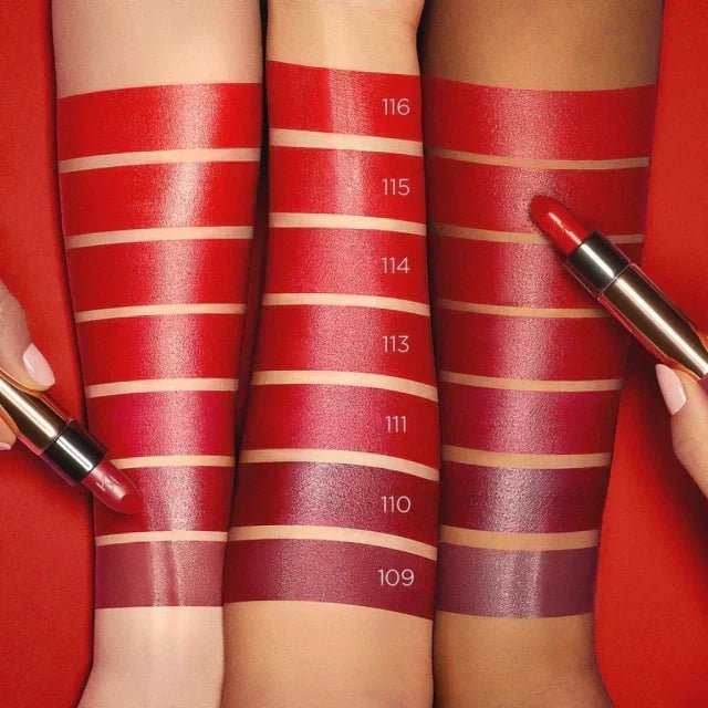 Gossamer Emotion Creamy Lipstick – Batom Labial Cremoso – Cor 113 – Pearly Tulip Red – 3,5g
