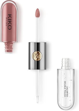Unlimited Double Touch, Batom e Gloss Incolor, Cor