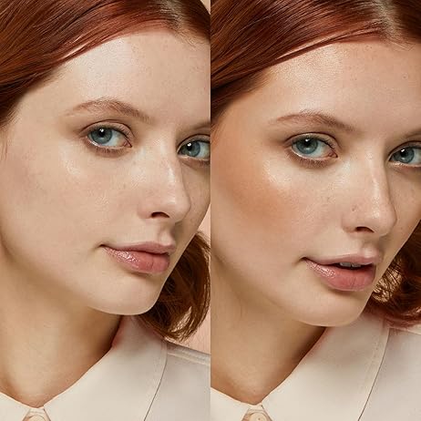 Silky Glow Baked Bronzer, Pó Compacto Bronzeador, Cor 01 Warm Sienna