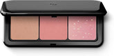 Multi Finish Trio Blush & Bronzer Palette, Paleta Compacta 2 em 1, Cor 02 Mauve