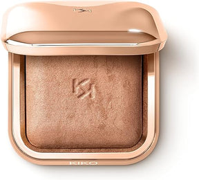 Silky Glow Baked Bronzer, Pó Compacto Bronzeador, Cor 01 Warm Sienna