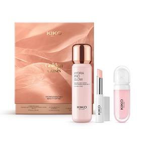 conjunto de presente de beleza essencial golden oasis hydra
